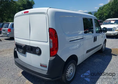 2021 Ram Promaster City Tradesman from USA, damaged, VIN ZFBHRFAB1M6T42140